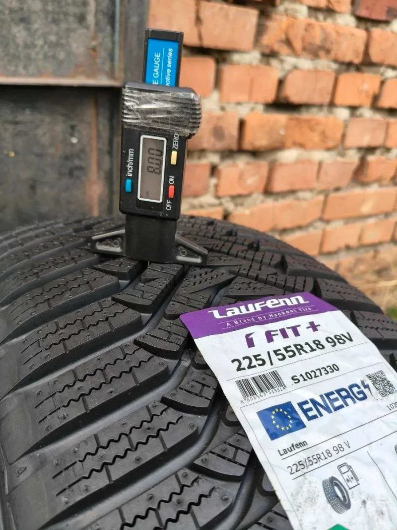 Laufenn I Fit+ LW31 225/55r18 made in Hungary 4шт, 25рік, ЗИМА НОВІ (8мм) — фото 4