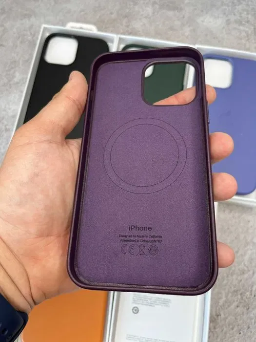 Leather Case MagSafe iPhone 13 Pro Max | 13 Pro | 13 | Animation | Шкіряний чохол Кожаный чехол анимация | з мікрофіброю — фото 7
