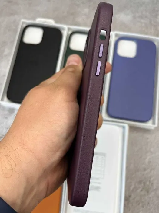 Leather Case MagSafe iPhone 13 Pro Max | 13 Pro | 13 | Animation | Шкіряний чохол Кожаный чехол анимация | з мікрофіброю — фото 8