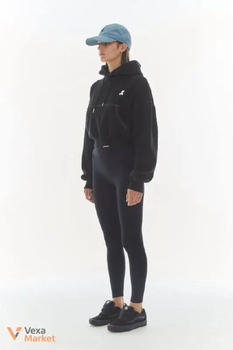 Легінси чорні Rest & Recreation Logo Band Leggings (Black)