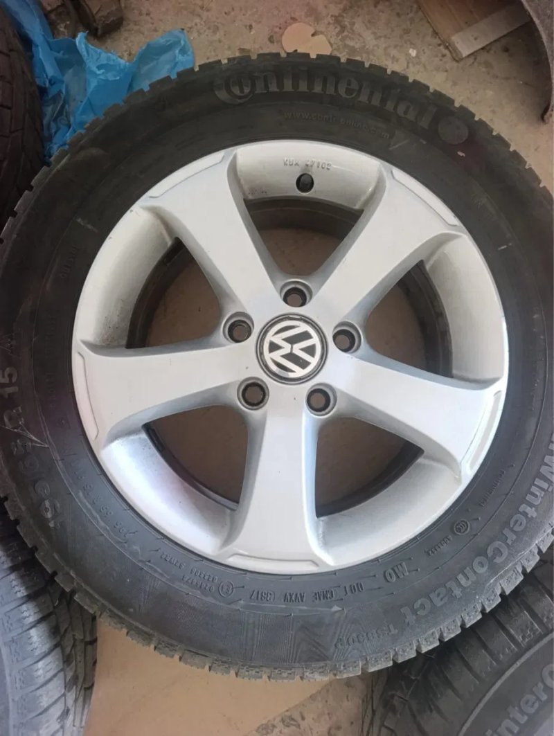 Легкосплавні Диски R15 Volkswagen Golf 6,5  диски р15 Вольксваген — фото 2