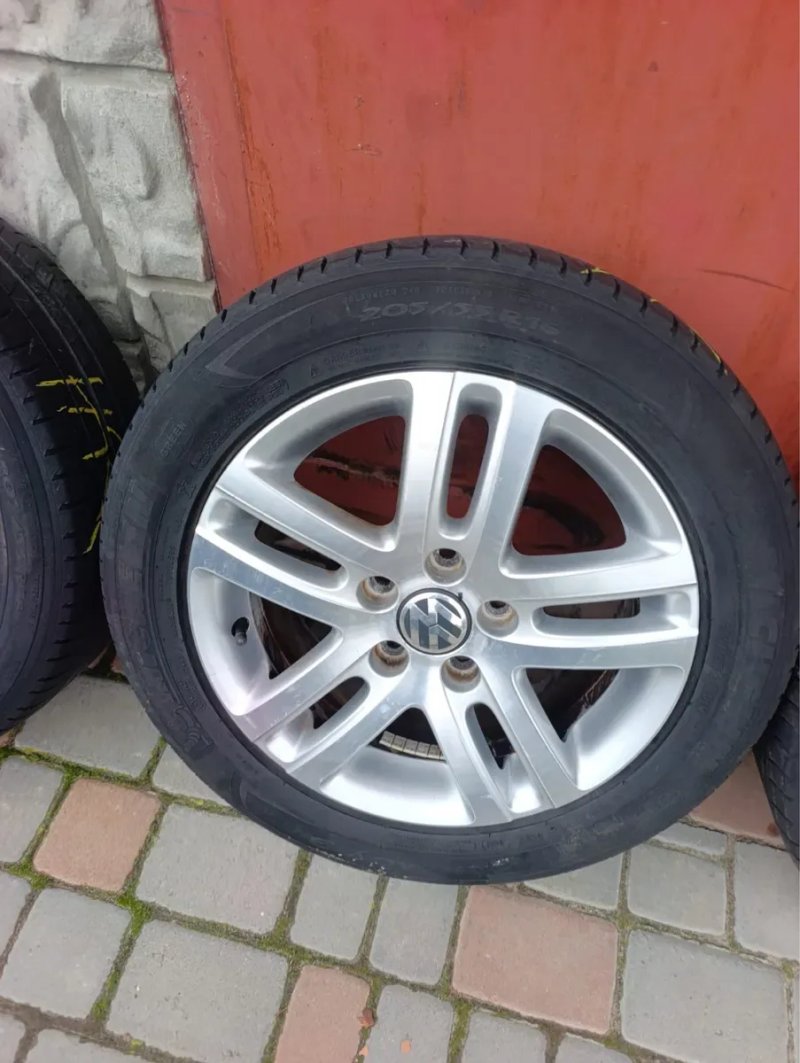 Легкосплавні диски R16  Volkswagen R16 5/112 диски гольф, пасат р16 шкода диски Audi r16 — фото 3