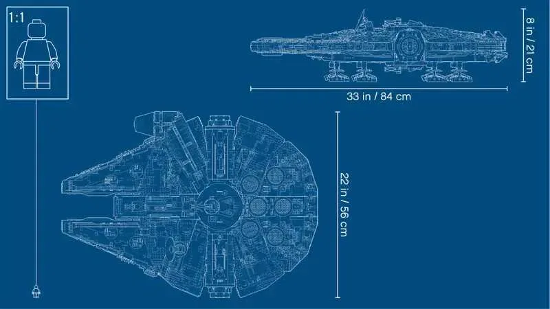 LEGO Star Wars 75192 конструктор Сокіл Тисячоліття — фото 3