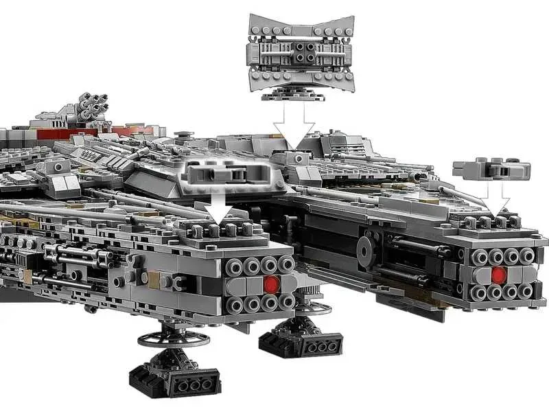 LEGO Star Wars 75192 конструктор Сокіл Тисячоліття — фото 7