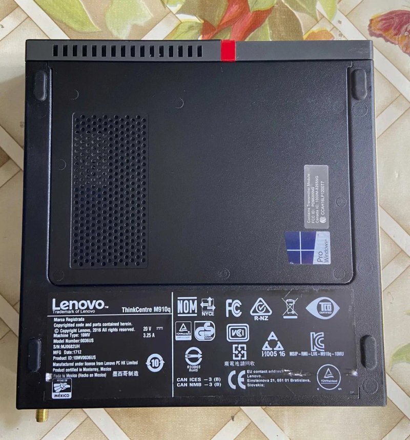 Lenovo ThinkCentre M910q Tiny — i5-7500T 8GB 128GB NVMe WiFi+BT Win11 Офіц UA — Гарантія ФОП — фото 4