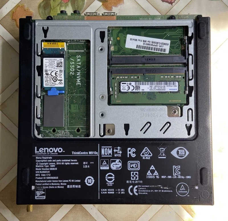 Lenovo ThinkCentre M910q Tiny — i5-7500T 8GB 128GB NVMe WiFi+BT Win11 Офіц UA — Гарантія ФОП — фото 5