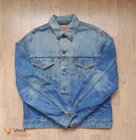 Levi's 70500 0487 куртка джинсова вінтажна Омбре L-XL