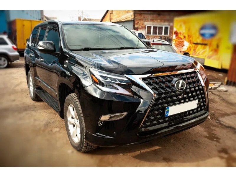 Lexus GX460 2013-2018 Комплект рестайлингу  в 2021 рік решітка та фари — фото 8