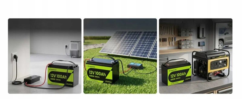 LiFePo4 акумулятор CyperOcean 100Ah 12V. BMS - 100A. Літій залізофосфатний акумулятор 1280Wh. Железофосфатный аккумулятор — фото 8