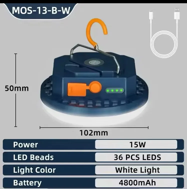 Ліхтар,Світильник Moslighting MOS13;MOS14, Кемпінгова лампа освітлення — фото 6