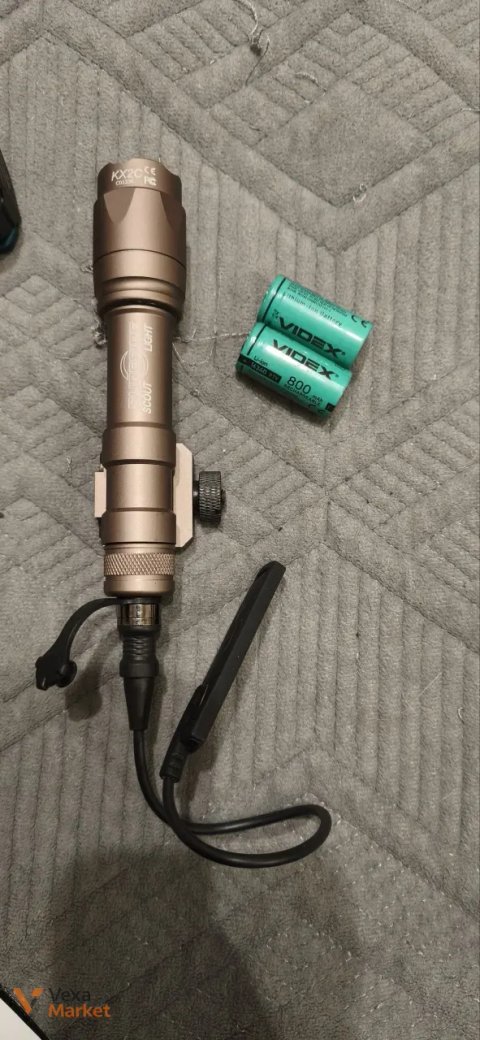 Ліхтар тактичний Surefire Scout M600 Tan (Replica) з виносом та акумуляторами