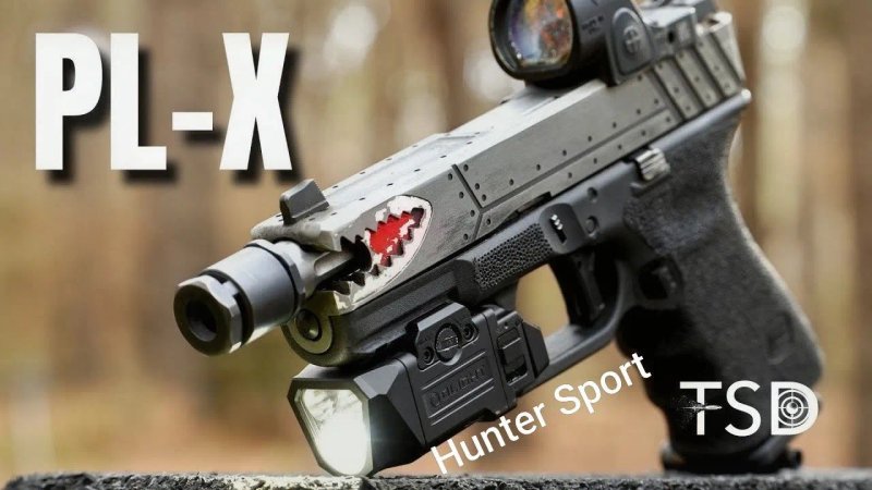 Ліхтар збройовий підствольний Olight PL X Matte black без ЛЦВ, Фонарь оружейный подствольный для АК/AR15/Glock/Sig Sauer — фото 4