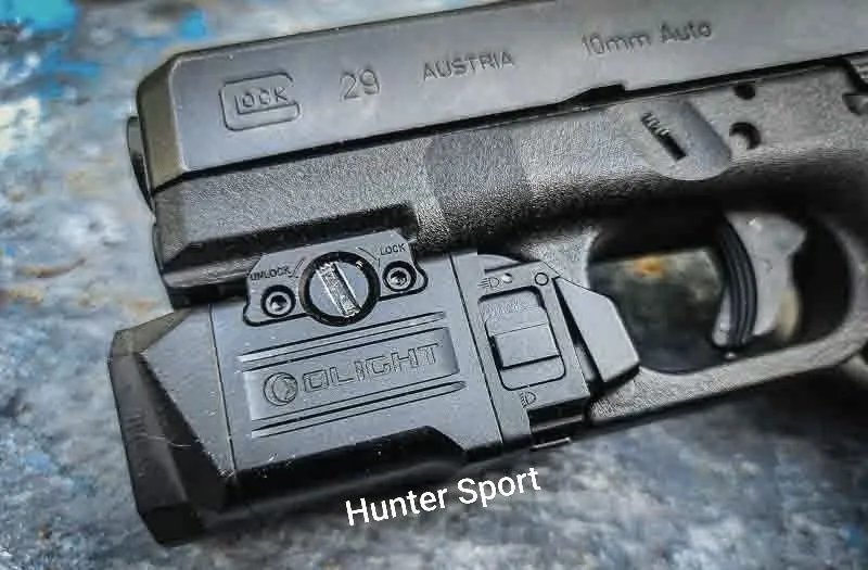 Ліхтар збройовий підствольний Olight PL X Matte black без ЛЦВ, Фонарь оружейный подствольный для АК/AR15/Glock/Sig Sauer — фото 7