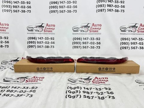 Ліхтарі заднього бампера Audi Q7 4M 2016 2017 2018 2019 2020 2021 2022 2023 2024