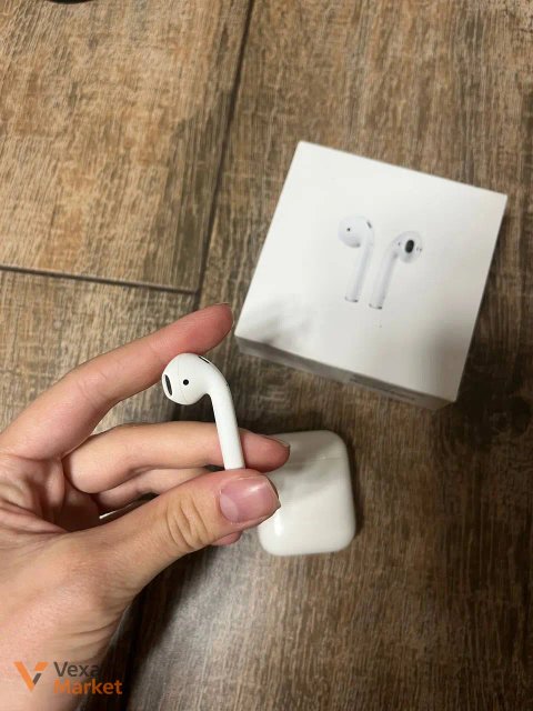 Лівий навушник Apple AirPods 2 покоління з зарядним кейсом