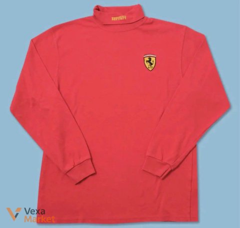 Лонгслів Ferrari Turtleneck чоловічий XL вінтажний