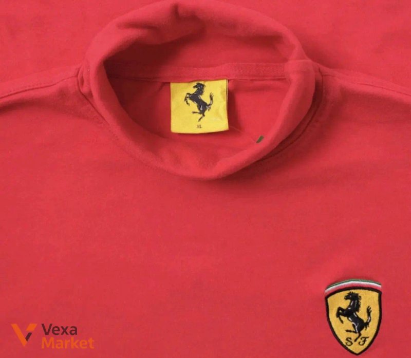 Лонгслів Ferrari Turtleneck чоловічий XL вінтажний — фото 3