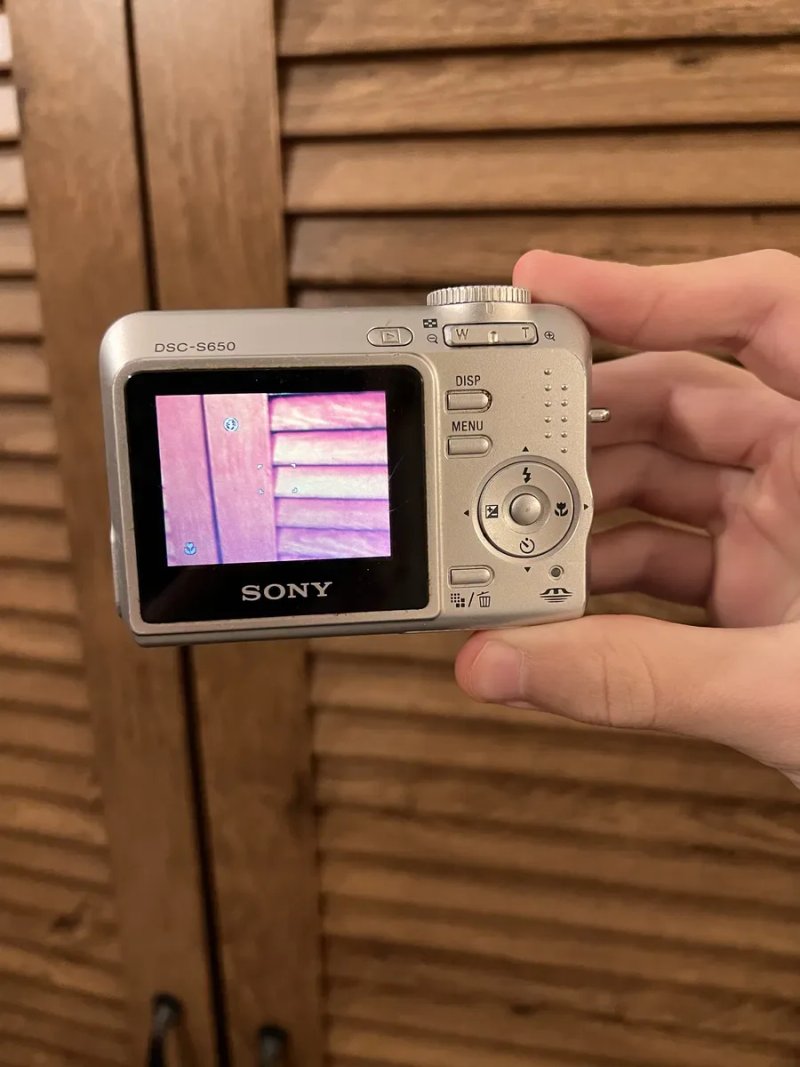 Лот фотоапаратів робочі Canon PowerShot A560 + Sony Cyber-shot DSC-S650 — фото 3