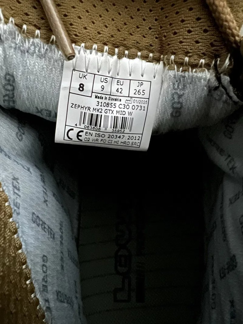 Lowa zephyr MK2 gore-tex (є без мембрани) (багато різних розмірів) — фото 5