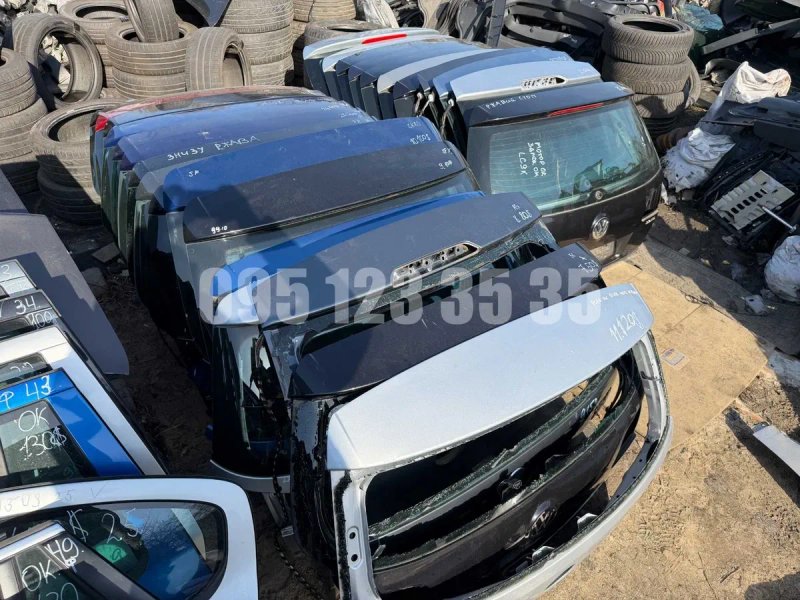 ляда пассат б6 гольф 5 6 шкода а5 passat b6 golf 5 6 skoda a5 ляда задння дверь задня дверка кляпа пята дверь кришка багажника седан универсал ліфтбек — фото 3