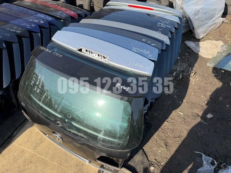 ляда пассат б6 гольф 5 6 шкода а5 passat b6 golf 5 6 skoda a5 ляда задння дверь задня дверка кляпа пята дверь кришка багажника седан универсал ліфтбек — фото 7
