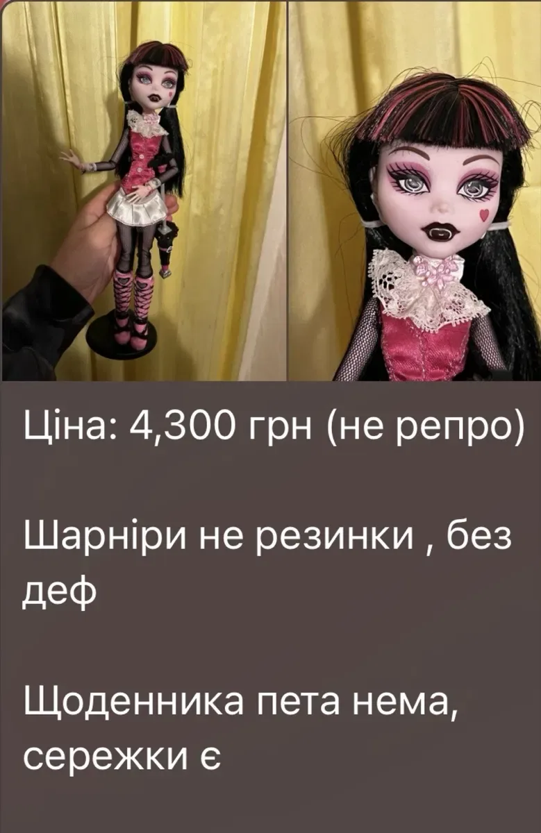 Лялька монстер хай Кетті нуар гулія тора — фото 8