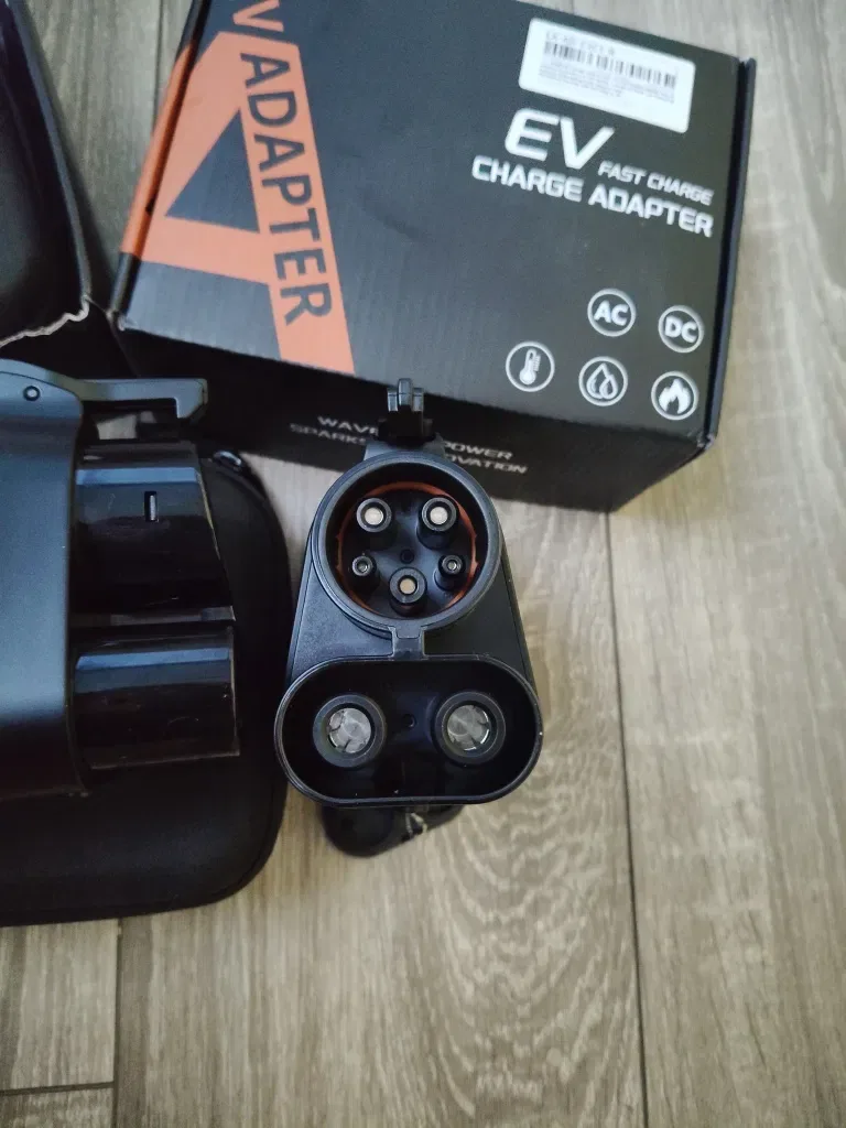 ЛЮКС‼️Перехідник CCS Combo 2 - CCS Combo 1 | AC+DC 400A 250кВт | Type 2 7.4кВт | Для Chevrolet, Ford, Rivian, Cadillac EV — фото 3