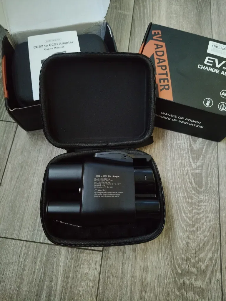 ЛЮКС‼️Перехідник CCS Combo 2 - CCS Combo 1 | AC+DC 400A 250кВт | Type 2 7.4кВт | Для Chevrolet, Ford, Rivian, Cadillac EV — фото 4