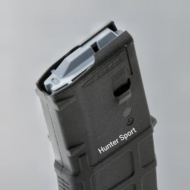 Магазин для AR15, Magpul PMAG Gen3 Black, на 30 патронов 5,56/.223 cal. Оригинал MAG557 Без Окна — фото 3