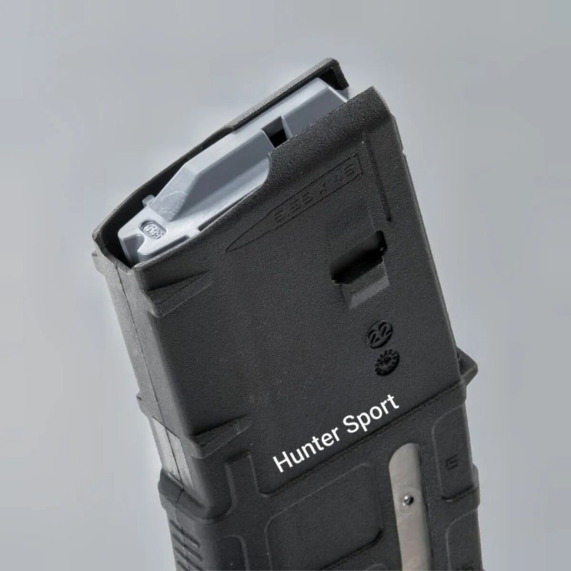 Магазин для AR15, Magpul PMAG Gen3 Black, на 30 патронов 5,56/.223 cal. Оригинал MAG556 с Окном — фото 3