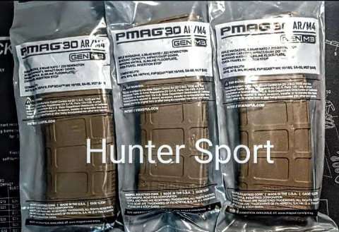 Магазин для AR15, Magpul PMAG Gen3 MCT, на 30 патронов 5,56/.223 cal. Оригинал MAG557 Без Окна