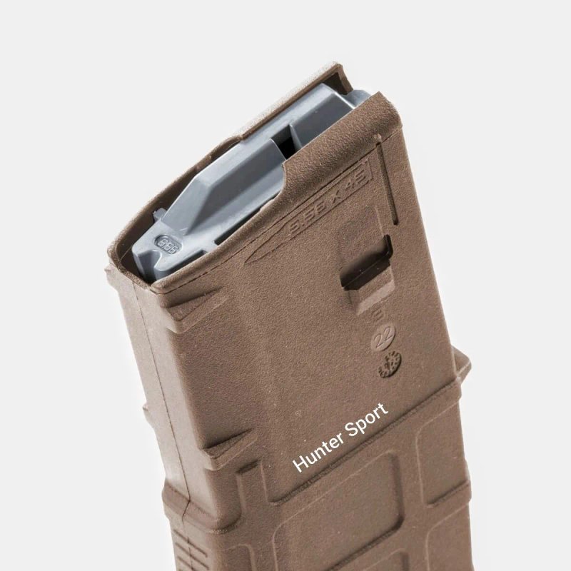 Магазин для AR15, Magpul PMAG Gen3 MCT, на 30 патронов 5,56/.223 cal. Оригинал MAG557 Без Окна — фото 3