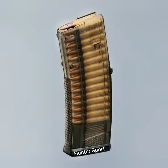 Магазин для AR15, Magpul TMAG Gen3 на 30 патронов 5,56/.223 cal. Полупрозрачный. Оригинал MAG1417 — фото 7