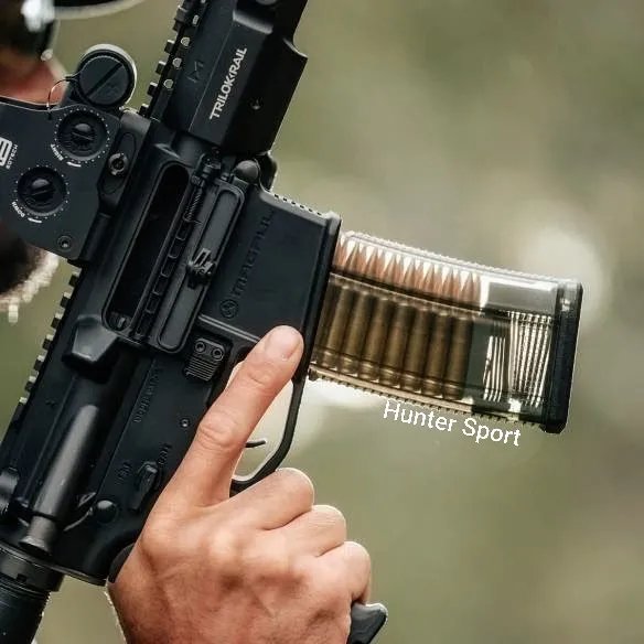 Магазин для AR15, Magpul TMAG Gen3 на 30 патронов 5,56/.223 cal. Полупрозрачный. Оригинал MAG1417 — фото 2