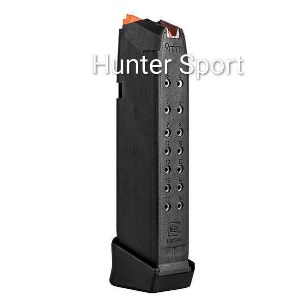 Магазин Glock 17/19 Gen5 на 19 (17+2) патронов, 9 мм (9х19 cal.) Black, для оружия Глок. Оригинал — фото 3