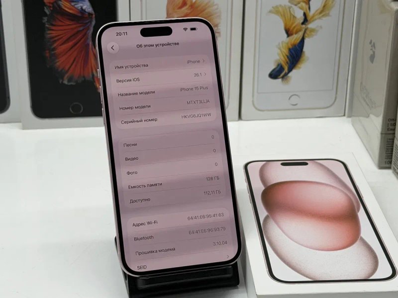 MAГAЗИН iPhone 15 Plus 128gb Pink Neverlock ГАРАНТИЯ/TradeIn/Oбмeн — фото 2