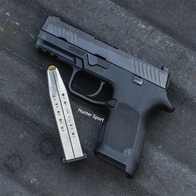 Магазин Magpul AMAG 15 SG9 Compact 9 мм (9х19) на 15 патронов, для оружия Sig Sauer P320. MAG1464 — фото 2