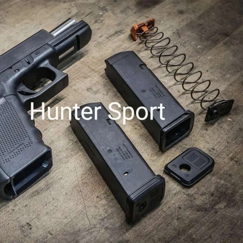 Магазин Magpul PMAG black для Glock 17 на 17 патронов, 9 мм(9х19, 9х21 cal.) для оружия Глок. Оригинал MAG546 — фото 3