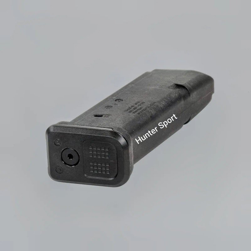 Магазин Magpul PMAG black для Glock 19/26 на 15 патронів, 9 мм(9х19, 9х21)для оружия Глок.Оригинал MAG550 — фото 5