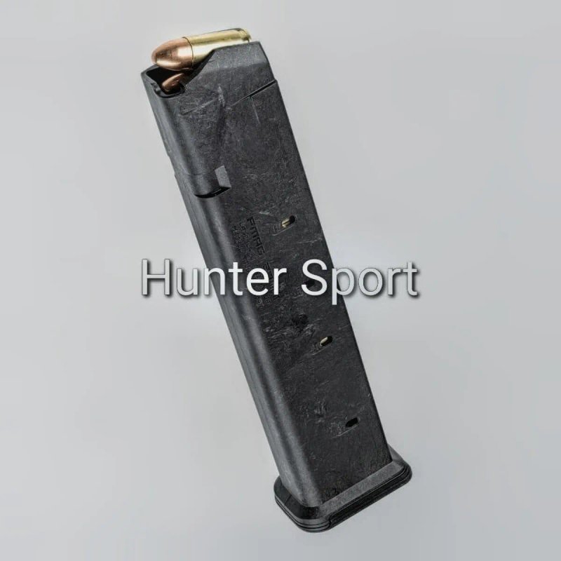 Магазин Magpul PMAG black для Glock на 27 патронов, 9 мм(9х19, 9х21 cal.) для оружия Глок. Оригинал MAG662 — фото 5