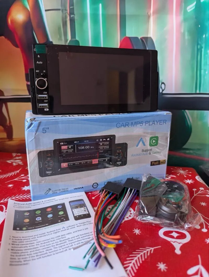 Магнітола Android 1DIN / 2DIN 5.5" CarPlay Android Auto | GPS | Blueto — фото 4
