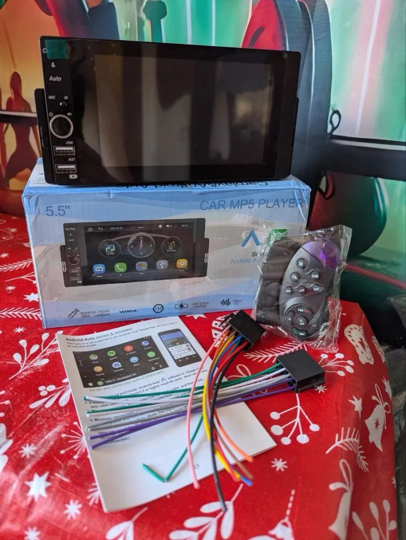 Магнітола Android 1DIN / 2DIN 5.5" CarPlay Android Auto | GPS | Blueto — фото 5