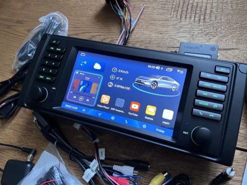 Магнітола Android 8 ядер Sim 4g Gps Car Play BMW X5 E53 E39 E38