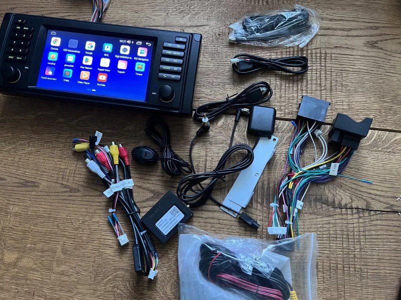 Магнітола Android 8 ядер Sim 4g Gps Car Play BMW X5 E53 E39 E38 — фото 6