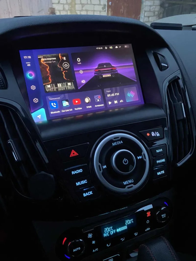 Магнитола андроид для  FORD FOCUS 3 Android 4/64 4G carplay — фото 3