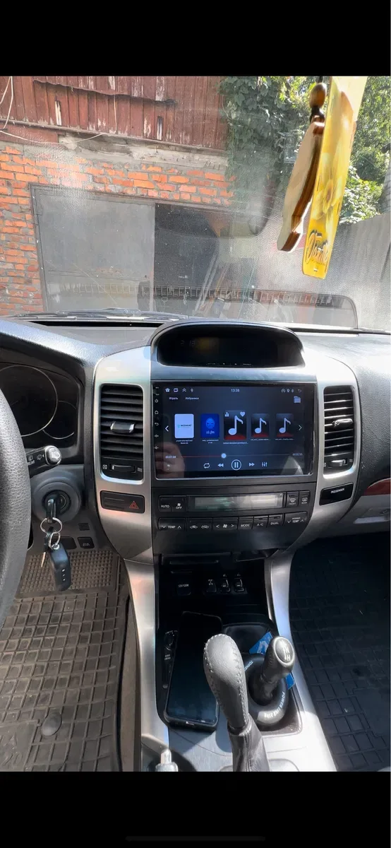Магнитола android для Toyota Land Cruiser Prado 120, CarPlay — фото 3