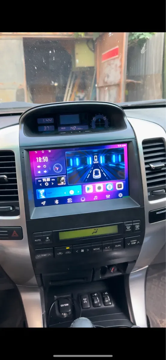 Магнитола android для Toyota Land Cruiser Prado 120, CarPlay — фото 4