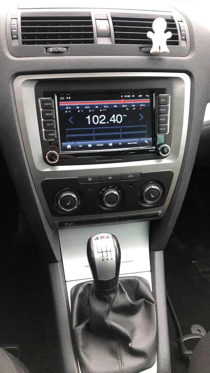 Магнітола Android Skoda Octavia  Superb Fabia Rapid Passat VW Golf — фото 3
