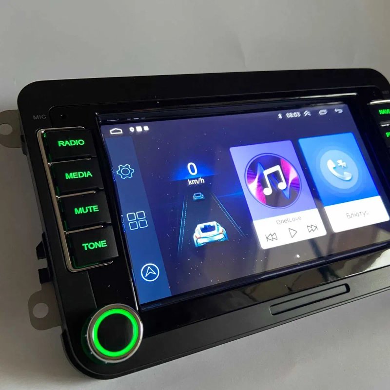 Магнітола Android Skoda Octavia  Superb Fabia Rapid Passat VW Golf — фото 7