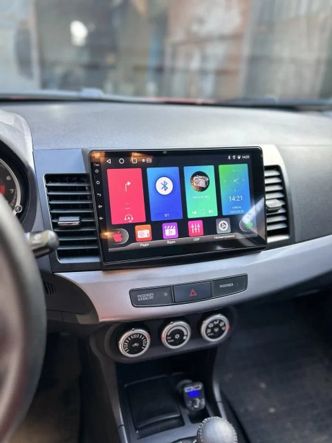 Магнітола андроїд для Mitsubishi Lancer автомагнитола CarPlay Android auto